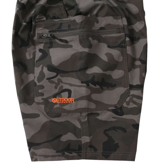 OUTDOOR PRODUCTS TCウェザークライミングハーフパンツ カモフラ