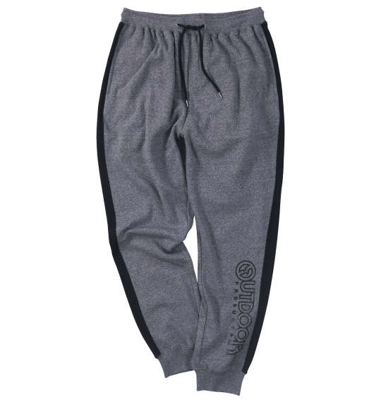 OUTDOOR PRODUCTS 裏起毛スウェットパンツ グレー(撚杢)