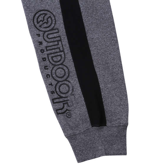 OUTDOOR PRODUCTS 裏起毛スウェットパンツ グレー(撚杢)