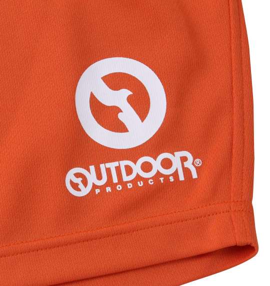 OUTDOOR PRODUCTS DRYメッシュハーフパンツ オレンジ