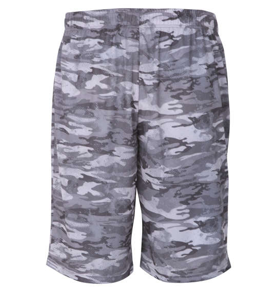 OUTDOOR PRODUCTS DRYメッシュカモフラ柄ハーフパンツ グレー系