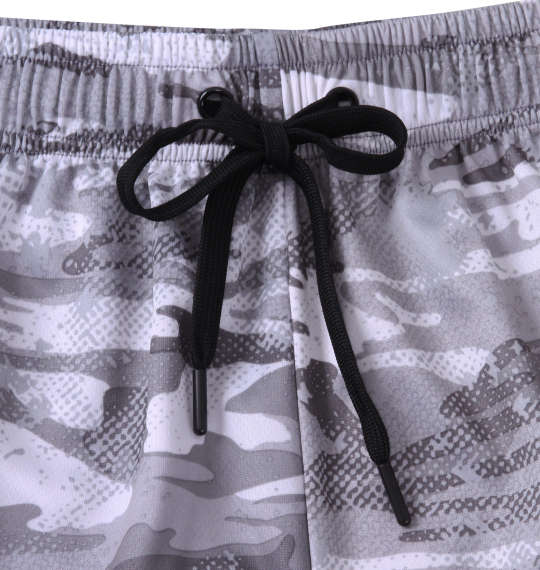 OUTDOOR PRODUCTS DRYメッシュカモフラ柄ハーフパンツ グレー系