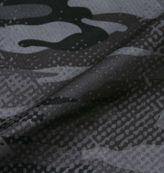 OUTDOOR PRODUCTS DRYメッシュカモフラ柄ハーフパンツ ブラック系