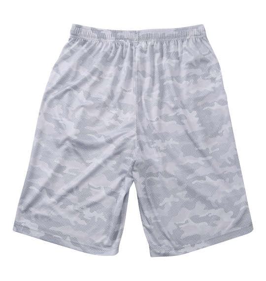 OUTDOOR PRODUCTS DRYメッシュカモフラ柄ハーフパンツ グレー