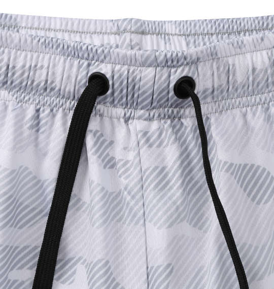 OUTDOOR PRODUCTS DRYメッシュカモフラ柄ハーフパンツ グレー