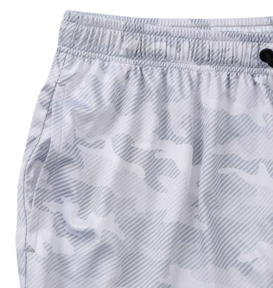 OUTDOOR PRODUCTS DRYメッシュカモフラ柄ハーフパンツ グレー