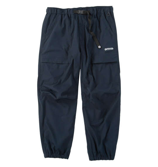 OUTDOOR PRODUCTS ポリストレッチ撥水防風裏フリースクライミングジョガーパンツ ネイビー