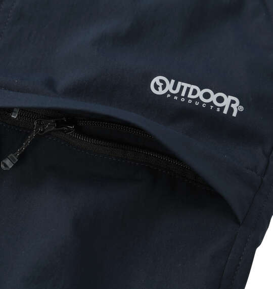 OUTDOOR PRODUCTS ポリストレッチ撥水防風裏フリースクライミングジョガーパンツ ネイビー