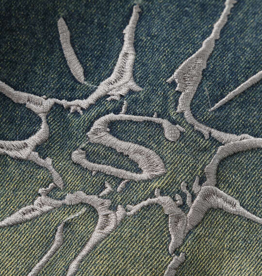 SEQUENZ ウォッシュドデニムパンツ ネイビー