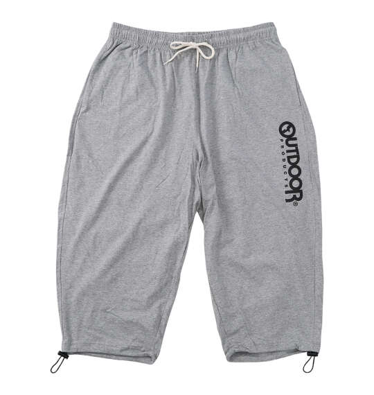 OUTDOOR PRODUCTS 天竺クロップドパンツ グレー