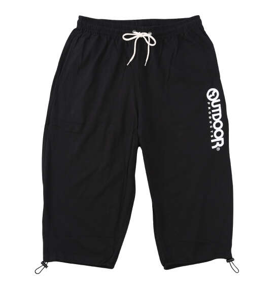 OUTDOOR PRODUCTS 天竺クロップドパンツ ブラック
