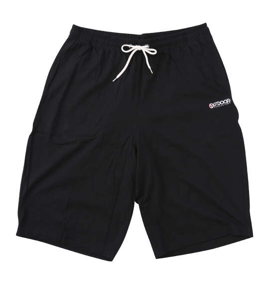 OUTDOOR PRODUCTS 天竺ハーフパンツ ブラック