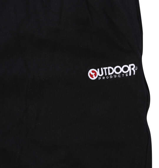 OUTDOOR PRODUCTS 天竺ハーフパンツ ブラック
