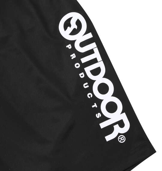 OUTDOOR PRODUCTS DRYメッシュハーフパンツ ブラック