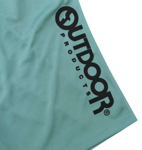 OUTDOOR PRODUCTS DRYメッシュハーフパンツ エメラルドグリーン