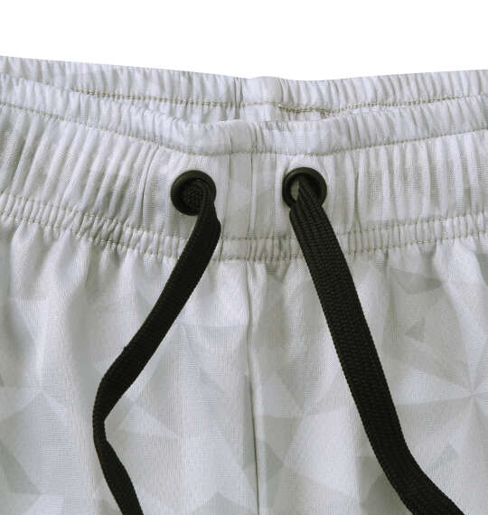 OUTDOOR PRODUCTS DRYメッシュ総柄ハーフパンツ グレー