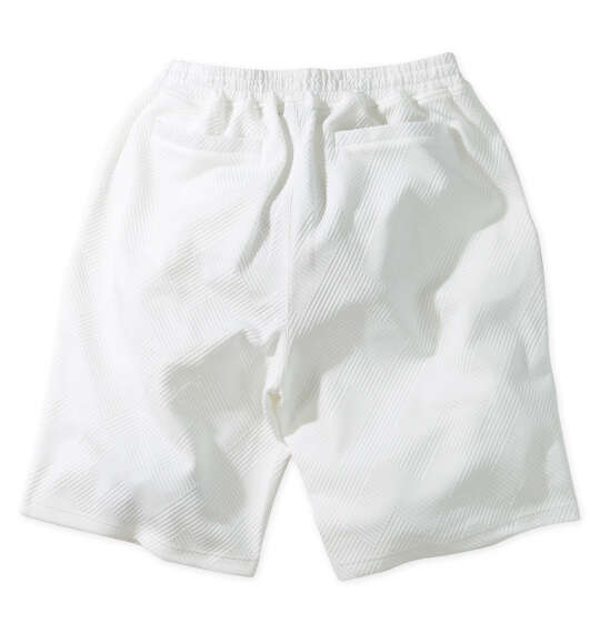 in the attic 膨れジオメジャガードハーフパンツ オフホワイト