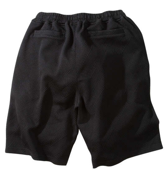 in the attic 膨れジオメジャガードハーフパンツ ブラック