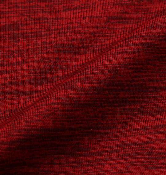 Mc.S.P DRYカチオン杢半袖Tシャツ+ハーフパンツ レッド×ブラック