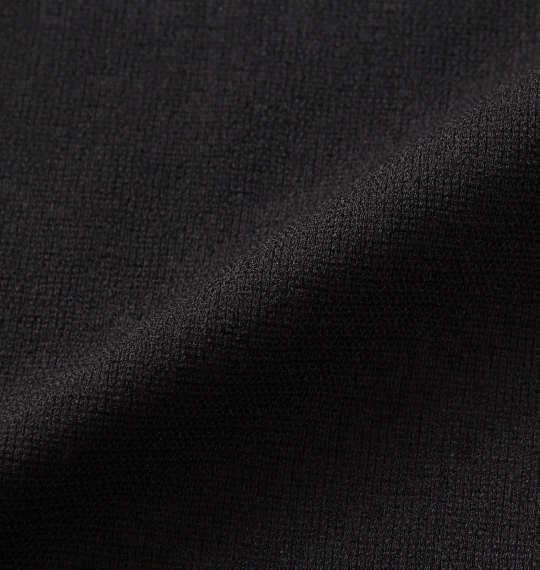 ROOT THREE ポリストレッチオープンカラー半袖シャツ ブラック