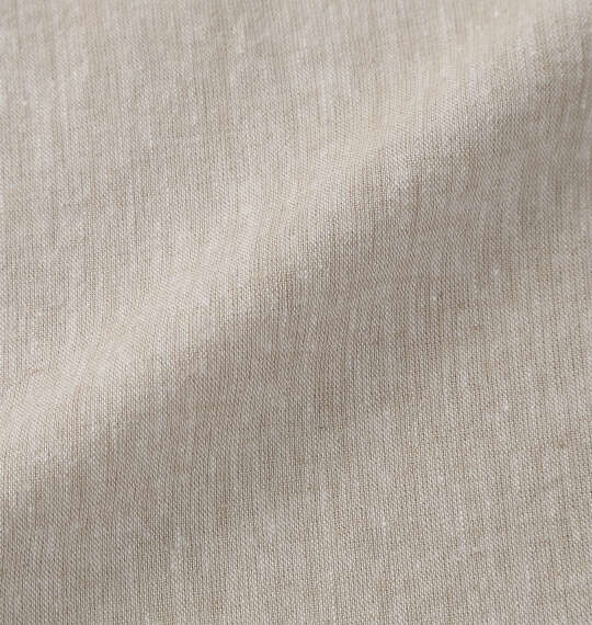 OUTDOOR PRODUCTS 綿麻半袖オープンカラーシャツ ベージュ