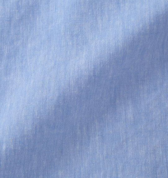 OUTDOOR PRODUCTS 綿麻半袖オープンカラーシャツ サックス