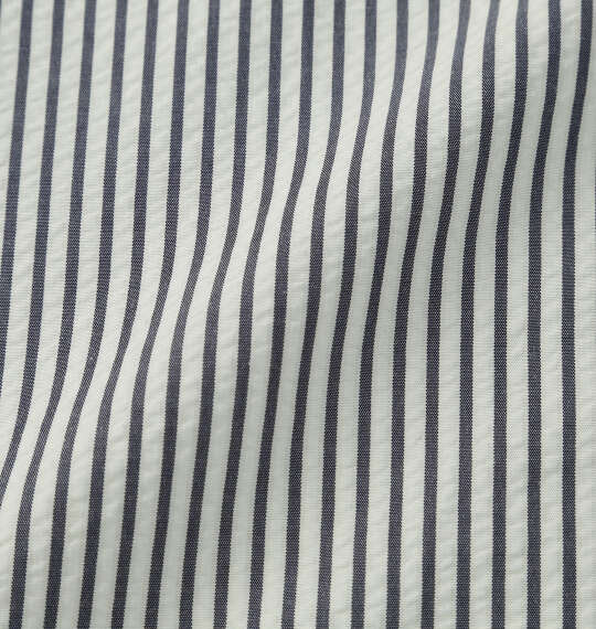 OUTDOOR PRODUCTS サッカー/ジャガード半袖オープンカラーシャツ ホワイト