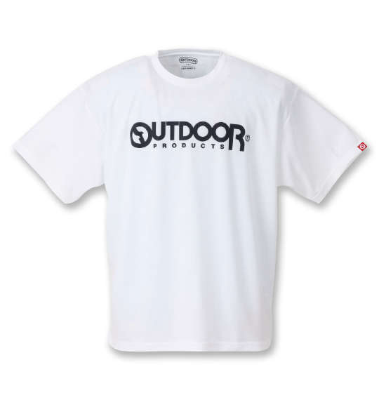 OUTDOOR PRODUCTS DRYメッシュ半袖Tシャツ ホワイト