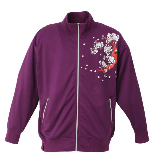 絡繰魂抜刀娘 フルジップジャージ パープル