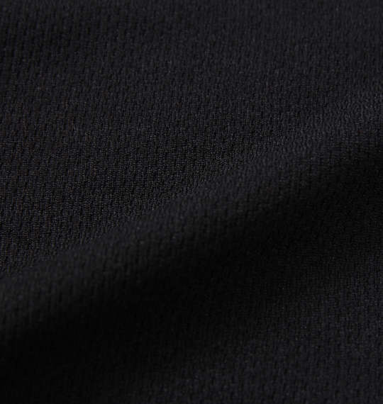 黒柴印和んこ堂 吸汗速乾ハニカムメッシュ半袖Tシャツ+ハーフパンツ ブラック×ブラック
