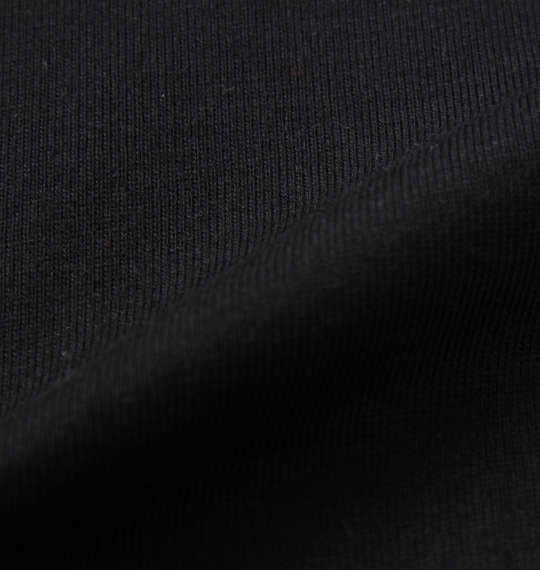 in the attic 特殊ウレタン樹脂シートプリント半袖Tシャツ ブラック