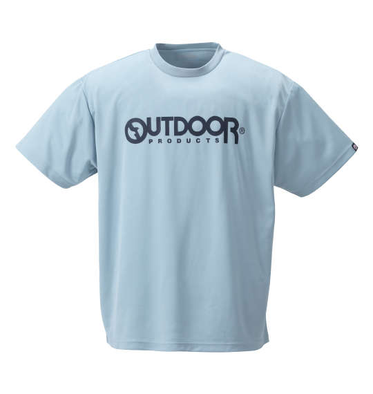 OUTDOOR PRODUCTS DRYメッシュ半袖Tシャツ サックス