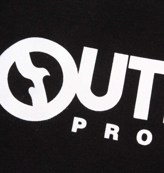 OUTDOOR PRODUCTS 裏起毛クルートレーナー ブラック