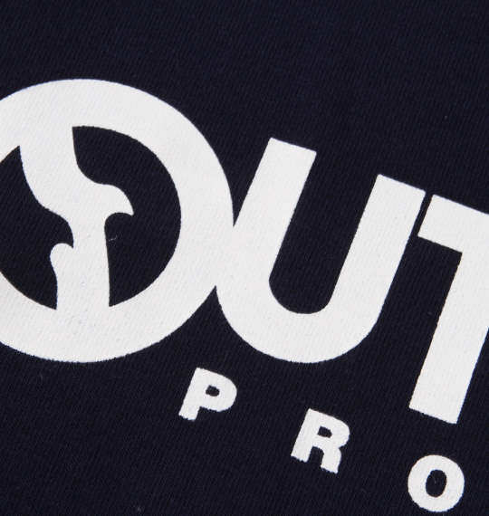 OUTDOOR PRODUCTS 裏起毛クルートレーナー ネイビー