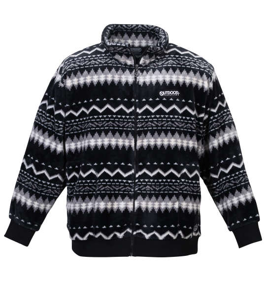 OUTDOOR PRODUCTS シルキーフリース ブラック