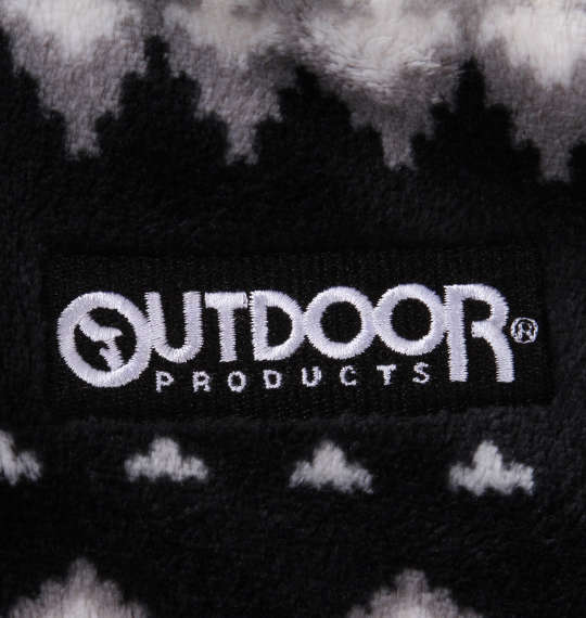 OUTDOOR PRODUCTS シルキーフリース ブラック