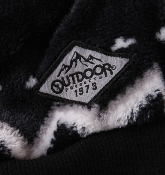 OUTDOOR PRODUCTS シルキーフリース ブラック