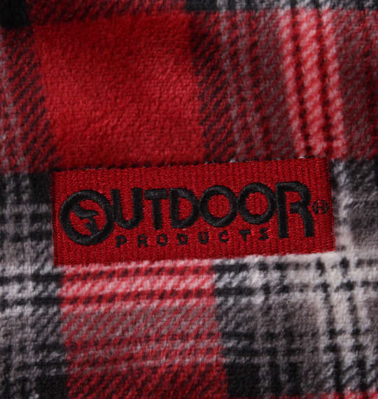 OUTDOOR PRODUCTS シルキーフリース レッド