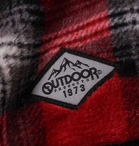 OUTDOOR PRODUCTS シルキーフリース レッド