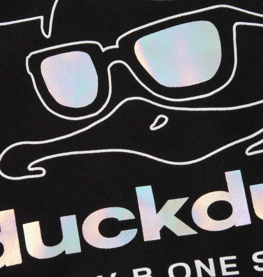 b-one-soul DUCK DUDEプルパーカー ブラック
