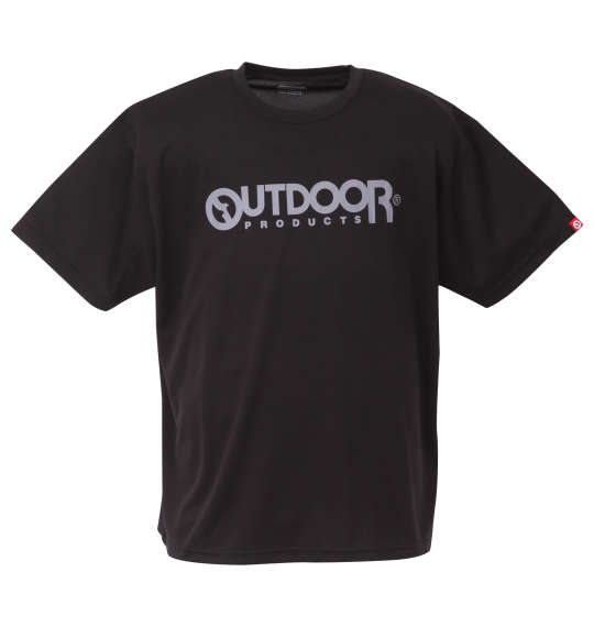 OUTDOOR PRODUCTS DRYメッシュ半袖Tシャツ ブラック