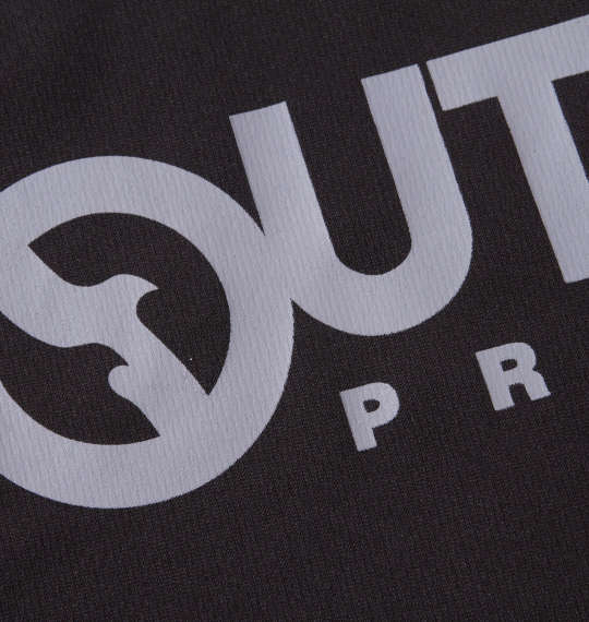 OUTDOOR PRODUCTS DRYメッシュ半袖Tシャツ ブラック