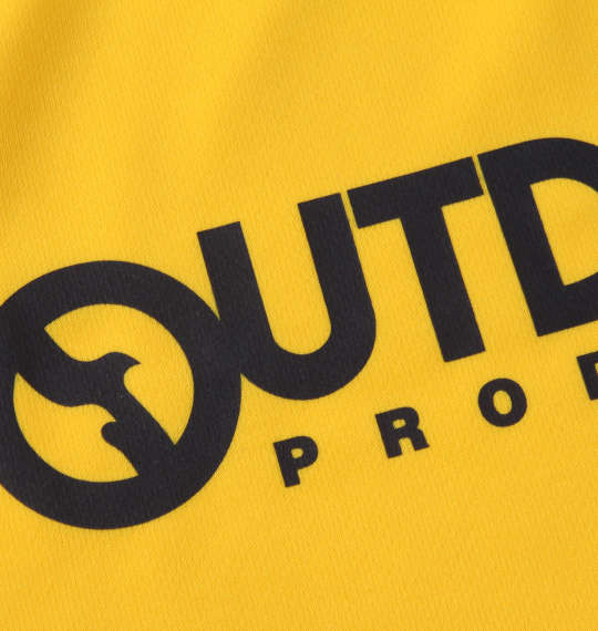 OUTDOOR PRODUCTS DRYメッシュ半袖Tシャツ イエロー