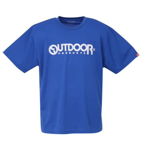 OUTDOOR PRODUCTS DRYメッシュ半袖Tシャツ ブルー