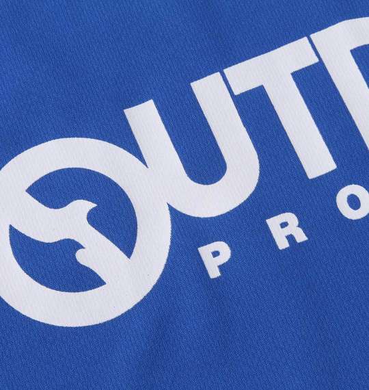 OUTDOOR PRODUCTS DRYメッシュ半袖Tシャツ ブルー