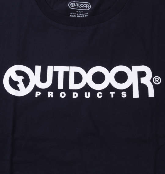 OUTDOOR PRODUCTS 天竺半袖Tシャツ ネイビー