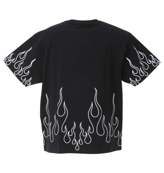 GALFY 炎上大学半袖Tシャツ ブラック