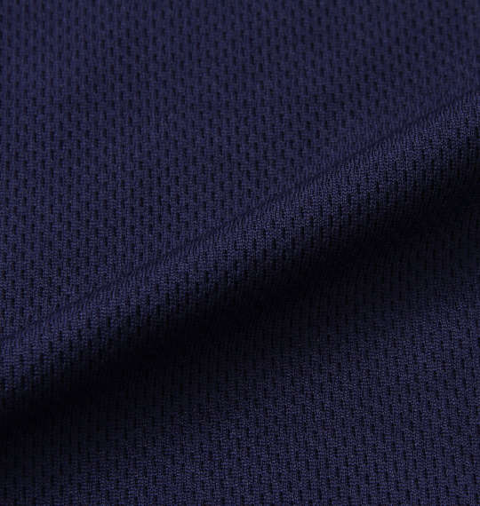 NECOBUCHI-SAN DRYハニカムメッシュ半袖Tシャツ ネイビー