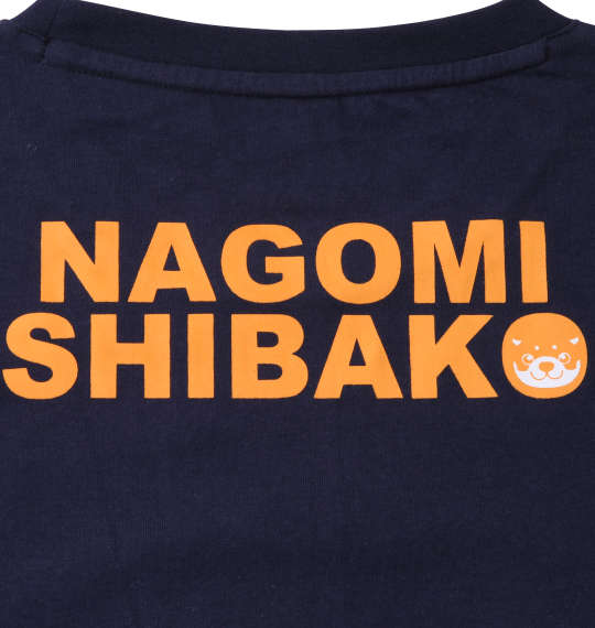 黒柴印和んこ堂 天竺半袖Tシャツ ネイビー