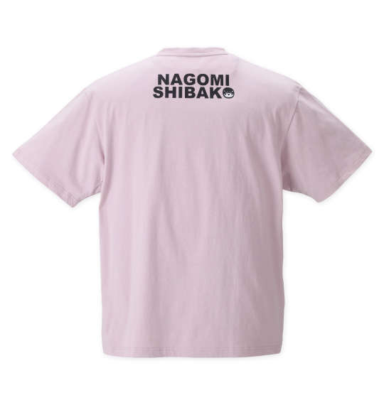 黒柴印和んこ堂 天竺半袖Tシャツ ピンク